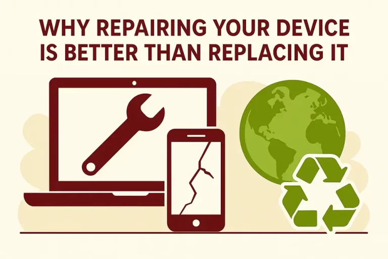 Why Repairing Your Device Is Better Than Replacing It: A Smart and Sustainable Choice